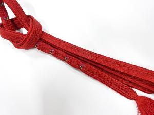 正絹　手組帯締め